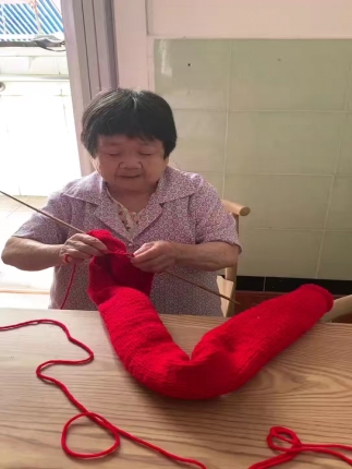 编织温暖传递爱