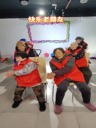快乐的朋友在一起